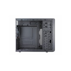 Cooler Master CM Force 500 ATX Tower Case - Sleek Black Design, Versatile Cooling, No Power Supply Included (SKU: 4719512041802)